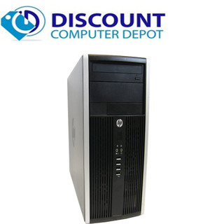 Fast HP 6200 Windows 10 Pro Desktop Computer Tower PC Intel Core i5 8GB 500GB and WIFI