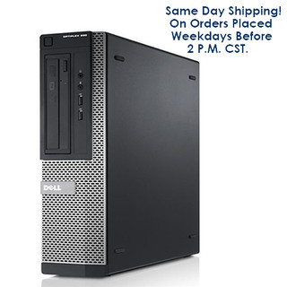 Dell Optiplex 390 Windows 10 Desktop Computer Core i3 3.1GHz 4GB 250GB HDMI and WIFI