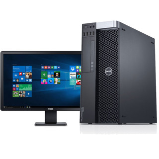 Dell Precision Workstation | Dual 22" Monitor | Intel Core Xeon | 32GB RAM | 500GB SSD | WIFI | Windows 10 Pro