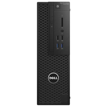 Front View, Dell Precision 3420 SFF Intel Core i5 6th gen 8GB RAM 500GB HDD Wi-Fi Windows 10 Home