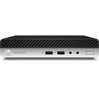 Front View, HP ProDesk 400 G4 Micro Desktop Intel Core i3 8th gen 16GB RAM 512GB SSD Wi-Fi Windows 11 Pro