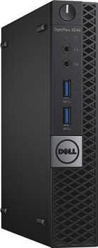 Front Side View, Dell OptiPlex 3040 Micro Desktop Computer Intel Core i3 6th Gen 8GB 256GB SSD Wi-Fi Windows 10 Professional