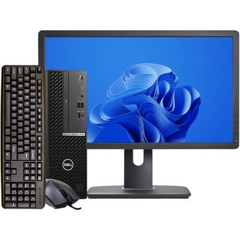 Dell OptiPlex 7070 SFF Intel i7 16GB RAM 512GB SSD 24in LCD