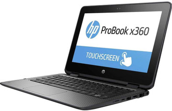 Side View, HP ProBook X360 11 G2 EE m3-7Y30 Hybrid 2-in-1 11.6" Touchscreen Laptop PC Intel Core M3 GB RAM 128GB SSD Wi-Fi Windows 10 Professional