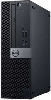 Dell OptiPlex 7060 SFF Desktop Computer Core i5 8th gen 16GB RAM 256GB SSD Wi-Fi DVD-RW Windows 11 Pro Keyboard + Mouse