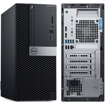 Dell OptiPlex 5070 Tower Desktop Computer Intel Core i5-9500 16GB RAM No Storage, No OS