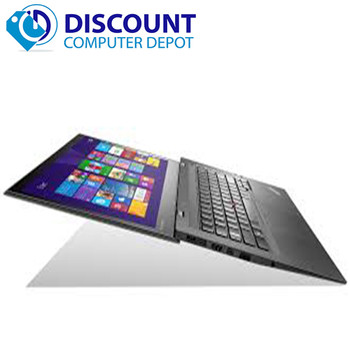 Right Side View Lenovo ThinkPad X1 Carbon Laptop Computer Intel i7 3rd gen 2.6GHz 8GB 256GB Windows 10 Pro and WIFI