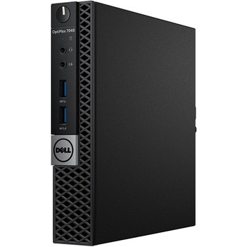 Dell OptiPlex 7040 Micro Desktop Intel i5-6500T 2.5GHz 8GB RAM 256GB SSD No OS, AC Adapter