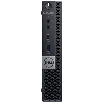 Front, Dell OptiPlex 7060 Micro Intel Core i5 8th Gen 16GB RAM 512GB SSD Wi-Fi Windows 11 Professional