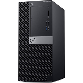 Dell OptiPlex 5060 Tower Desktop Computer Intel i7 8th Gen 16GB RAM 2TB HDD Windows 11 Pro, Wi-Fi