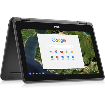 Dell Chromebook 3180 11.6" 2-in-1 Touchscreen HD 4GB 32GB SSD Google Chrome OS HDMI Bluetooth, Webcam, WIFI