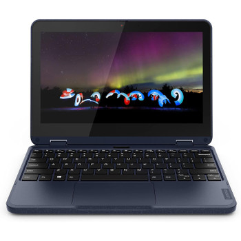 Restored Lenovo 300w | 11.6" Touchscreen 2in1 Laptop PC | AMD 3015e (1.2 GHz) CPU | 4GB RAM | 64GB SSD | Windows 11 Pro (Refurbished)