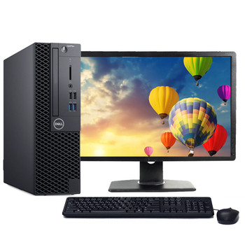 Dell OptiPlex 5060 Windows 11 Pro Desktop Computer | Core i5 Processor | 8GB RAM | 1TB SSD | 22" LCD