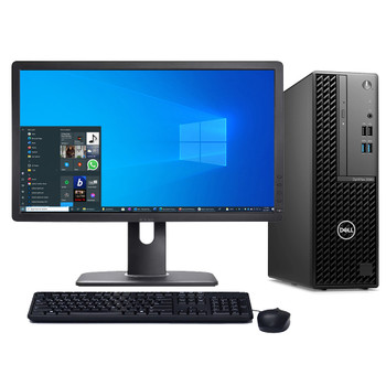 Windows 11 Pro Desktop Computer Dell 3000 SFF | Hexa Core i5-12500 CPU | 32GB RAM | 1TB SSD | 24" LCD