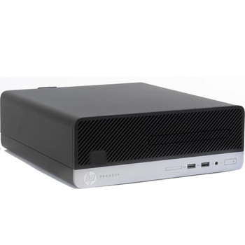 Windows 11 Desktop Computer HP 400 G6 | Hexa Core i5 CPU | 8GB RAM | 128GB SSD | Dual 22" LCD's