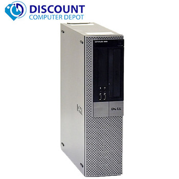 Cheap, used and refurbished Dell Optiplex 960 Windows 10 Desktop Computer PC 3.0GHz C2D 8GB 500GB 19" LCD