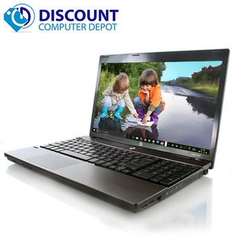 Front View HP ProBook 4720s 17.3" Laptop Notebook Intel i7 2.67GHz 8GB 500GB HDMI Webcam Windows 10 Professional
