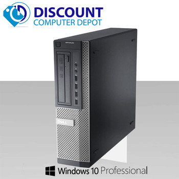 Cheap, used and refurbished Dell Optiplex 3010 Desktop Computer PC Intel i3 3.3GHz 4GB 1TB Windows 10 Pro