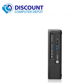 Cheap, used and refurbished HP EliteDesk 800 G1 Desktop Computer Core I5 2.9GHz 4GB 180GB SSD Windows 10 Pro and WIFI