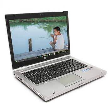 Front View HP Laptop EliteBook Series Windows 10 i5-2nd Gen 4GB RAM DVD WIFI Computer PC
