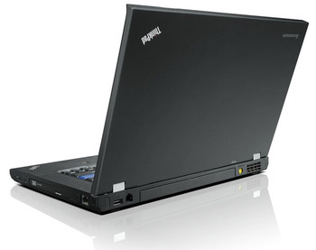 Right Side View Lenovo ThinkPad 15.6" T520 Core i5-2520M Laptop Windows 10 4GB RAM 320GB HD DVD WiFi Power Adapter