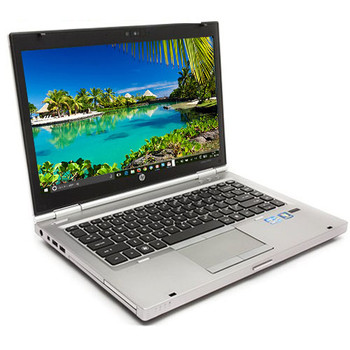 Cheap, used and refurbished HP Elitebook 8460p 14" Laptop Computer Intel Core i5 2.5GHz 4GB 320GB Windows 10 Home WiFi
