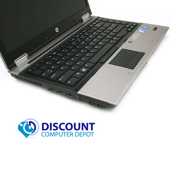 Right Side View HP Elitebook 8440p 14" Laptop Computer | Intel Core i5 Processor | 4GB RAM | 320GB HDD | Windows 10 Home WiFi