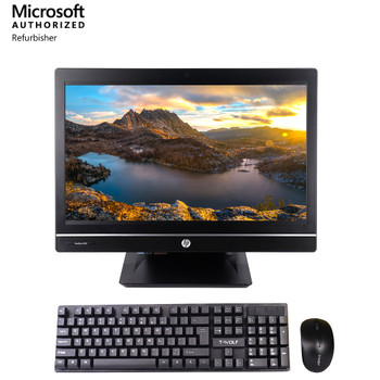 Cheap, used and refurbished HP ProOne 600 G1 21.5" All-In-One Intel Core i5 4th Gen 8GB RAM 500GB HDD Wireless Keyboard and Mouse Windows 10 Pro PC