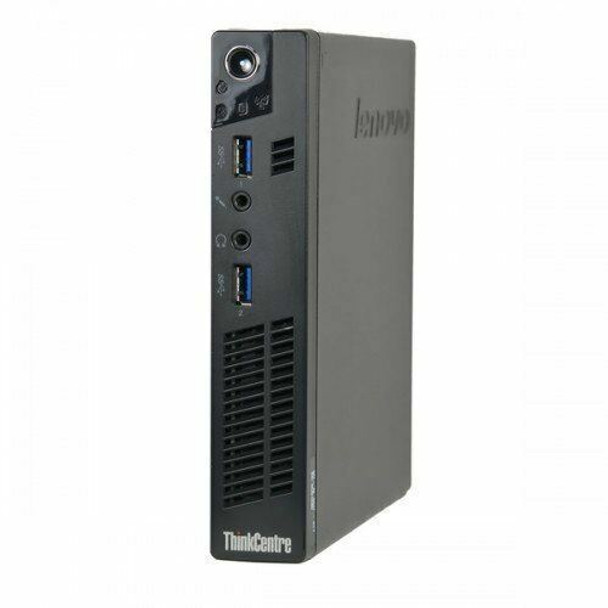 Front View, Lenovo ThinkCentre M92p Micro Intel Core i5 3rd gen 8GB RAM 256GB SSD Wi-Fi Windows 10 Pro