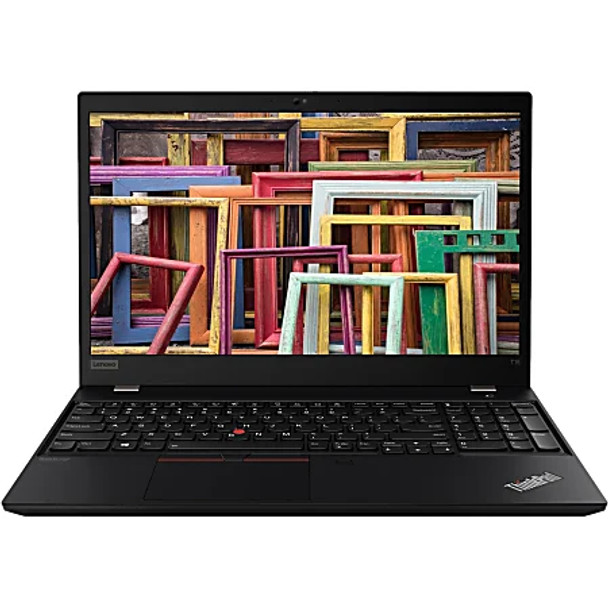 Front View,  Lenovo ThinkPad T15 Laptop Computer 15.6" Intel Core i5 10th Gen 8GB RAM 512GB SSD Windows 10 Professional
