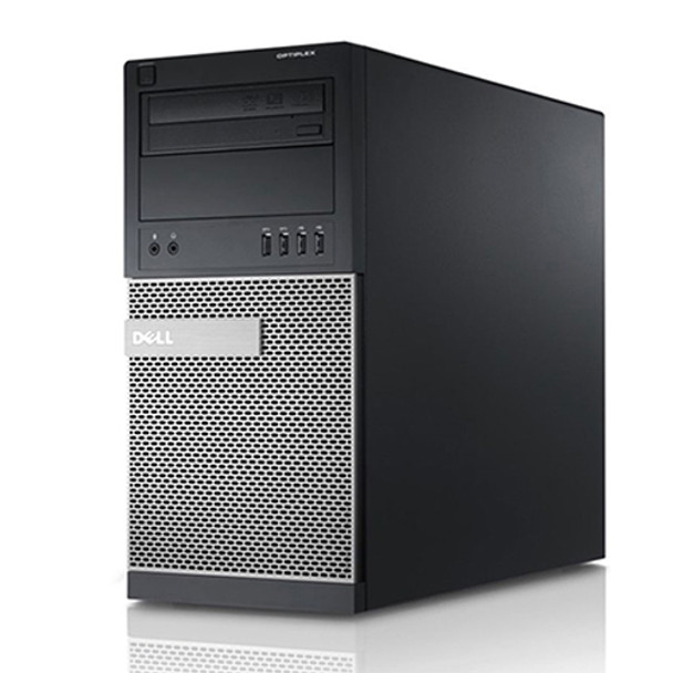 Cheap, used and refurbished Dell Optiplex 7010 Computer Tower Intel i7 3rd gen 3.2GHz 8GB 500GB Windows 10 Pro Wifi