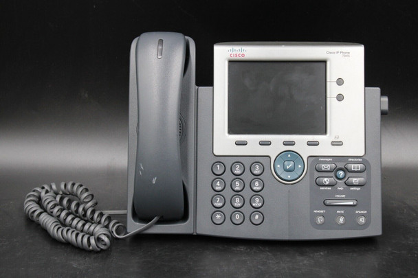 Cisco IP Phone CP-7945G Multi-Line Color Gigabit Phone With Stand & Handset