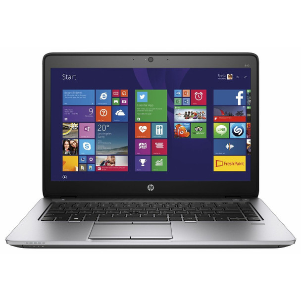 HP EliteBook 840 G1 14" Laptop Intel Core i5 8GB RAM 256GB SSD Windows 10