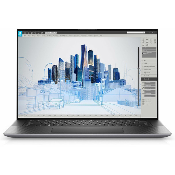 Dell Precision 5560 15.6" Workstation Laptop Intel Core i7 11th Gen 8-Core 4.6GHz 32GB RAM 1TB SSD Windows 11 Pro NVIDIA Graphics