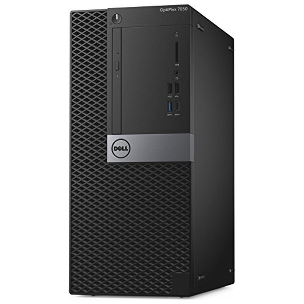 Dell OptiPlex 7050 Tower Computer Intel Core i7 7th Generation 16GB RAM 512GB SSD Windows 10 Professional