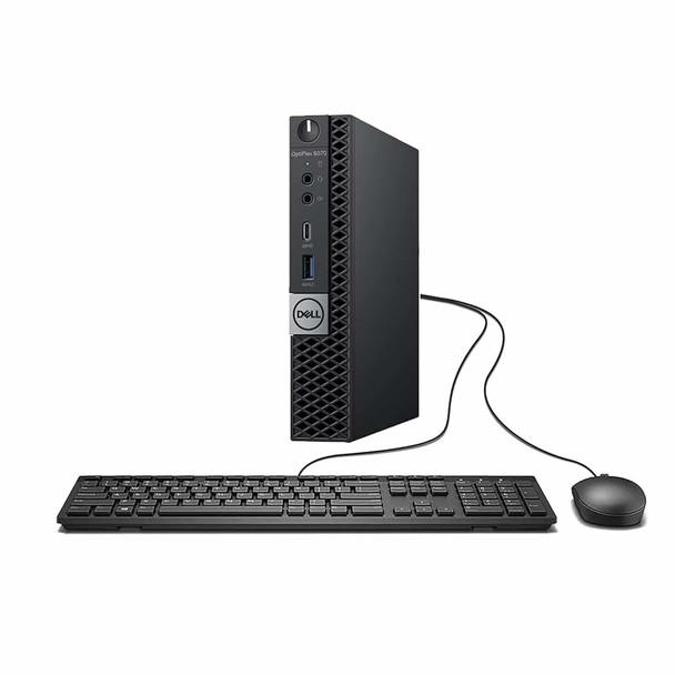 Dell OptiPlex 5070 Mini Pc Desktop Computer Intel i5 8th Gen 16GB RAM 256GB SSD Windows 11 Pro Wi-Fi