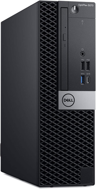 Dell OptiPlex 5070 Small Form Factor (SFF) Intel Core i5 9th Gen. 32GB RAM 1TB SSD Windows 11 Pro, Wi-Fi, DVD/RW