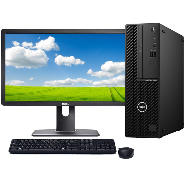 Dell OptiPlex 3090 Windows 11 Desktop Computer | Core i3-10105 (3.7 GHz) Processor | 32GB RAM | 1TB SSD | 22" LCD