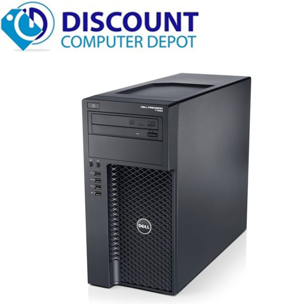 Cheap, used and refurbished Dell Precision T1650 Workstation Computer PC Xeon 3.4GHz 8GB 1TB Windows 10 Pro and WIFI
