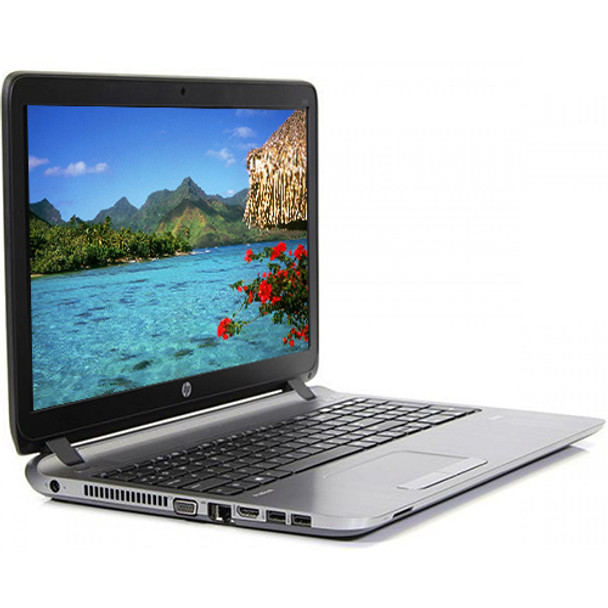 Cheap, used and refurbished HP ProBook 450 G2 15.6" Laptop Core i3-4030U 4th Gen 1.9GHz 4GB Ram 128GB SSD Windows 10 Home and WIFI