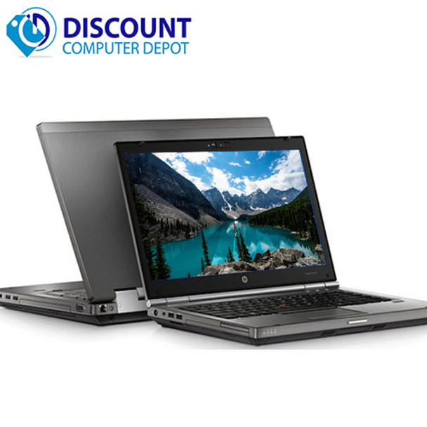 Cheap, used and refurbished HP Elite 8460w Laptop | Core i7 Processor | 4GB RAM | 320GB HDD | Windows 10 | DVD-RW and WIFI