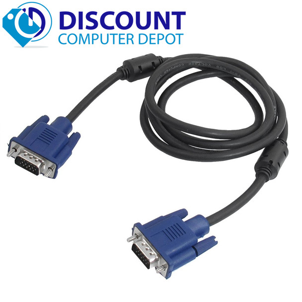 Cheap, used and refurbished VGA cable - 6 FT