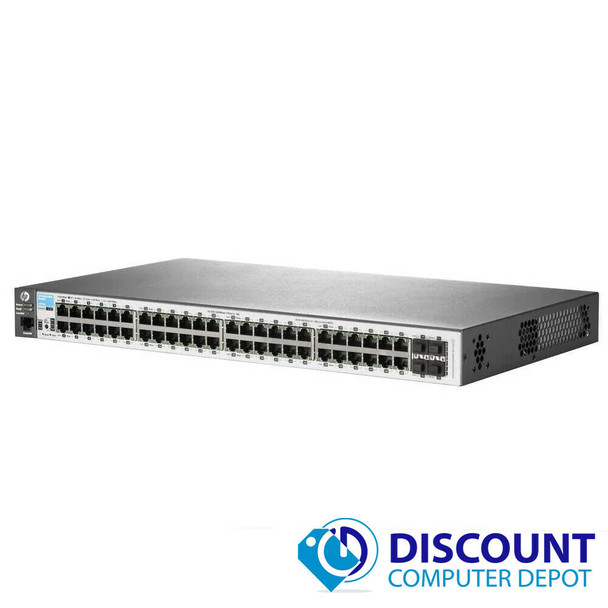 Cheap, used and refurbished HP ProCurve 2530-48G J977A 48 Port Gigabit Ethernet Network Switch 10/100/1000