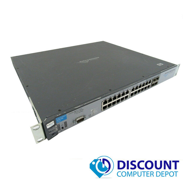 Cheap, used and refurbished HP ProCurve 2900-24G J9049A 24 Port Gigabit Ethernet Switch 4x SFP