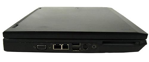 Dell E-Series Laptop Side and Ports