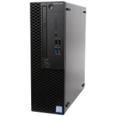 Front View Dell OptiPlex 3060 SFF Intel Core i5-8500 8th Gen Hexacore 8GB RAM 256GB SSD HDMI Wi-Fi Windows 10 Professional