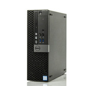 Cheap, used and refurbished Dell Optiplex 5040 SFF Computer Core i5 6th gen 3.2GHz 16GB 250 GB HDD DVD 22" Dual LCD Windows 10 Pro