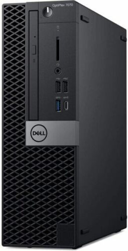 Dell OptiPlex 7070 SFF Computer Intel Core i7 9th Gen 16GB
