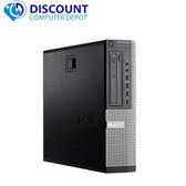 Side View, Dell OptiPlex 9010 SFF Desktop Computer Intel Core i7 3rd Gen 16GB RAM 512GB SSD Wi-Fi Windows 10 Professional