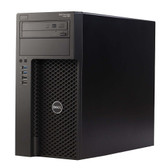 Front Side, Dell Precision 3620 Tower Computer Workstation Intel Core i7 6th Gen 16GB RAM 2TB HDD 128GB SSD Wi-Fi Windows 10 Professional